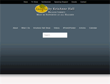 Tablet Screenshot of krisannehall.com